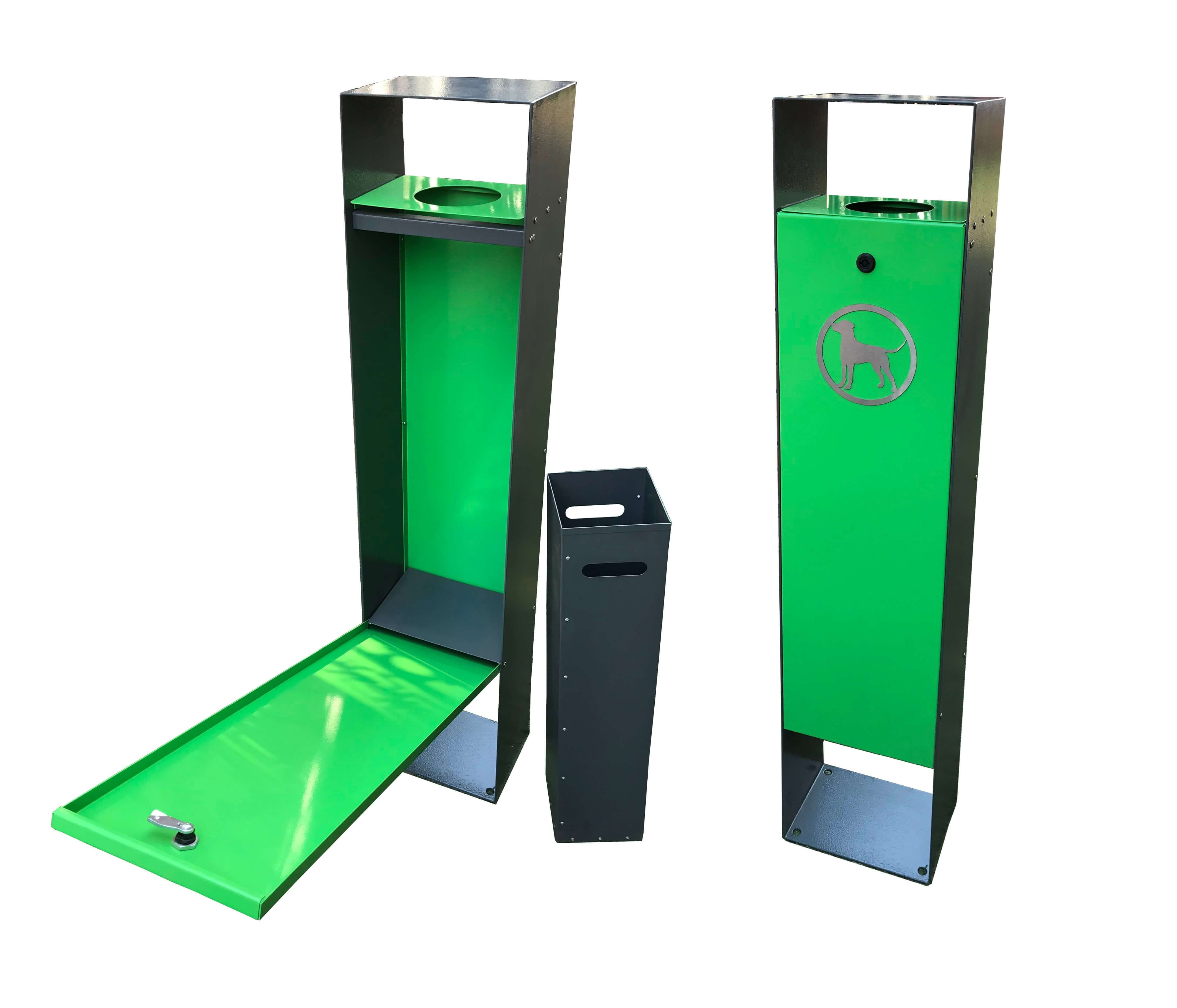 Urn for cleaning up after animals