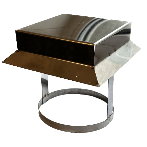 Грибок нержавіючий димохідний UASTAL (Eco mono нерж AISI 304) - діаметр Ø120, товщина 0,5 мм