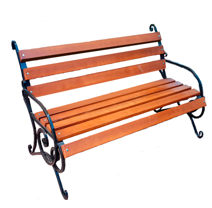 Лавка L1500 (труба проф. 20х20) (ковка)