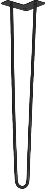 Меблева ніжка-шпилька опора для столу