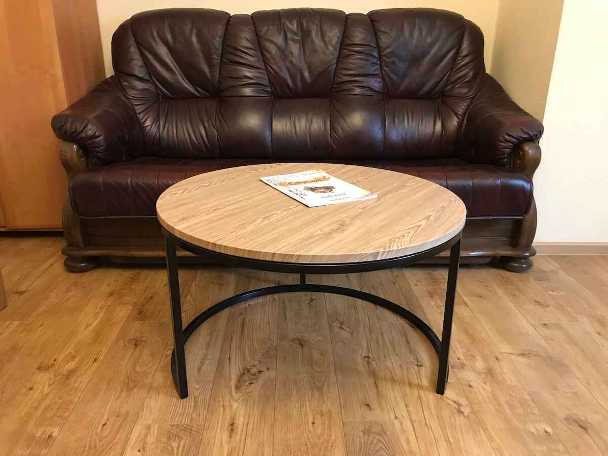 Стіл журнальний D745xH460 (ковка)