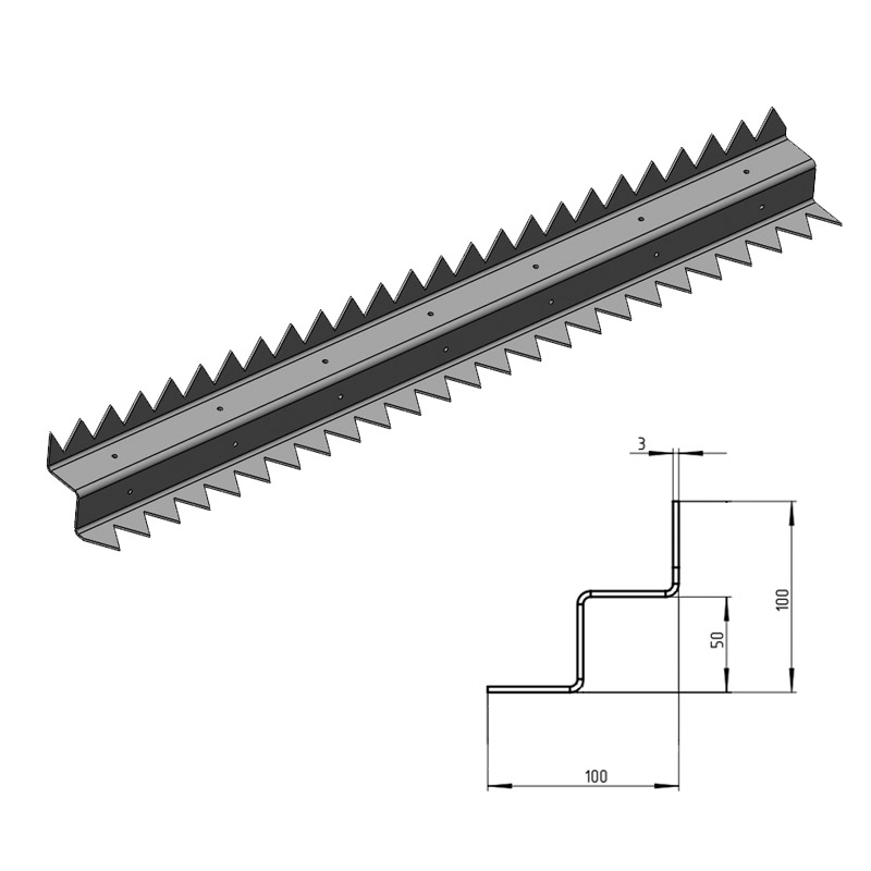 82.002 Spike profile Z (laser)