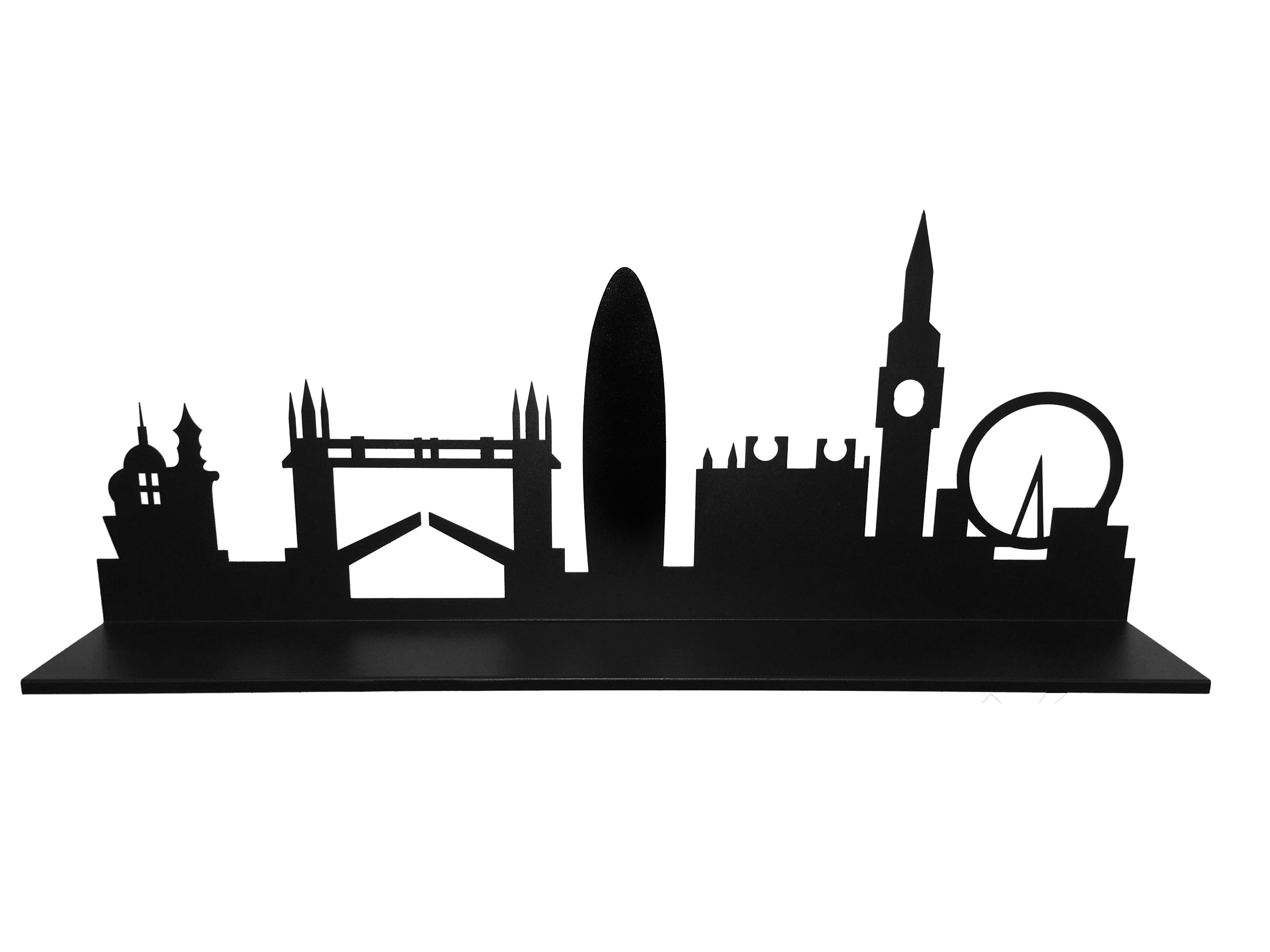Полка декоративна Лондон (лазер)