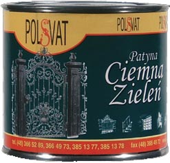 Патина Polswat темна зелень 0,23л