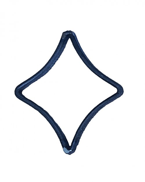 Вставка 10.260 пол. 12х6 mm (ковка)