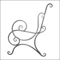 Боковини 77.002 труба 20х20 (пара) (ковка)