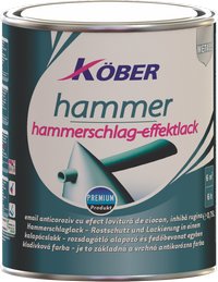 Емаль ＂Hammer＂ з ефектом удар молотка Е-81180 (2,5) сріблястий
