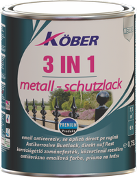 Антикорозійна емаль 3in1 графітова Е 817048 (2.5) димчасто-коричневий
