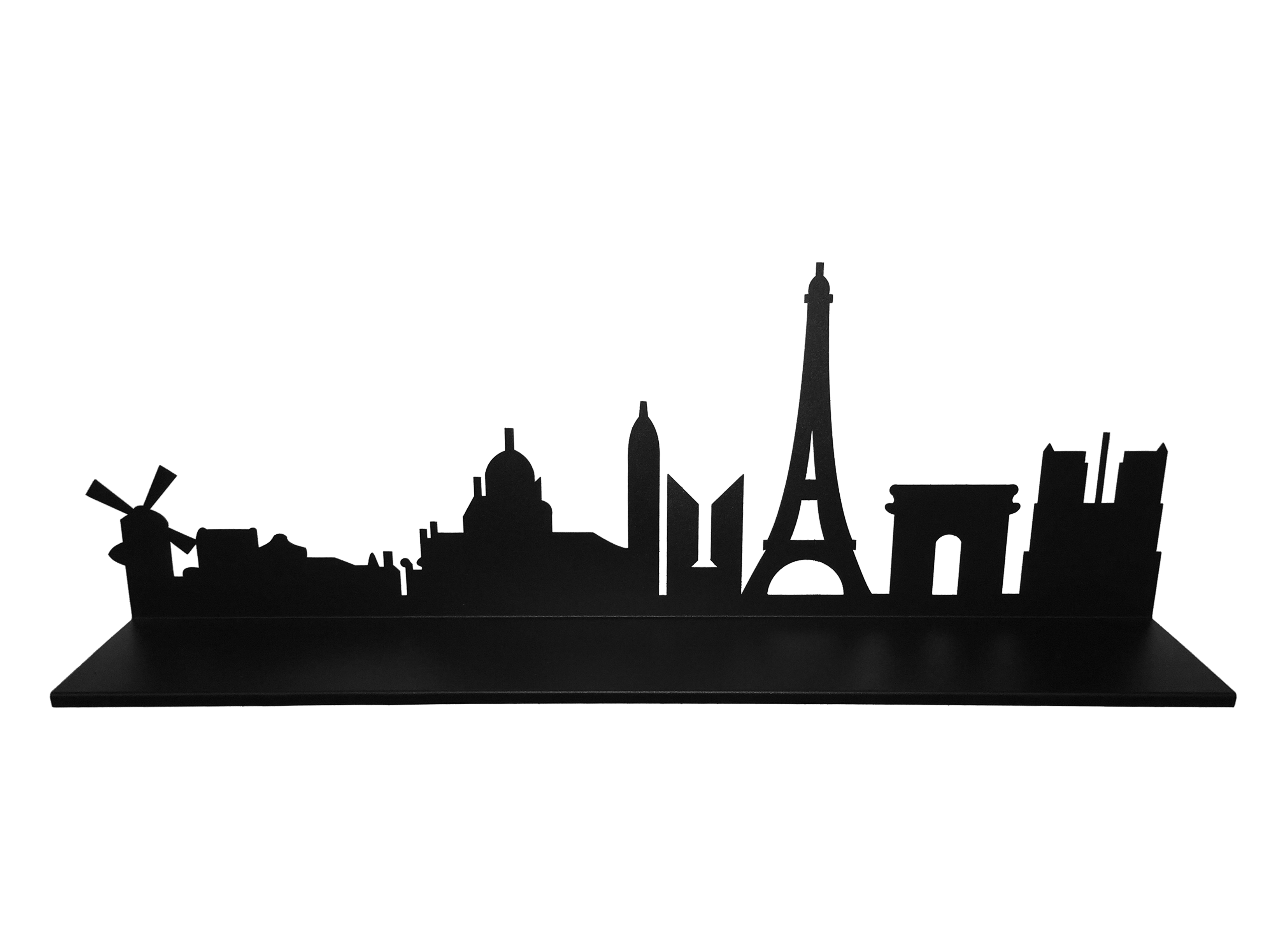 Полка декоративна Париж (лазер)