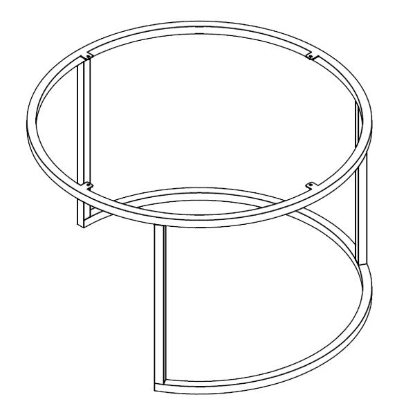 Каркас столу Л2